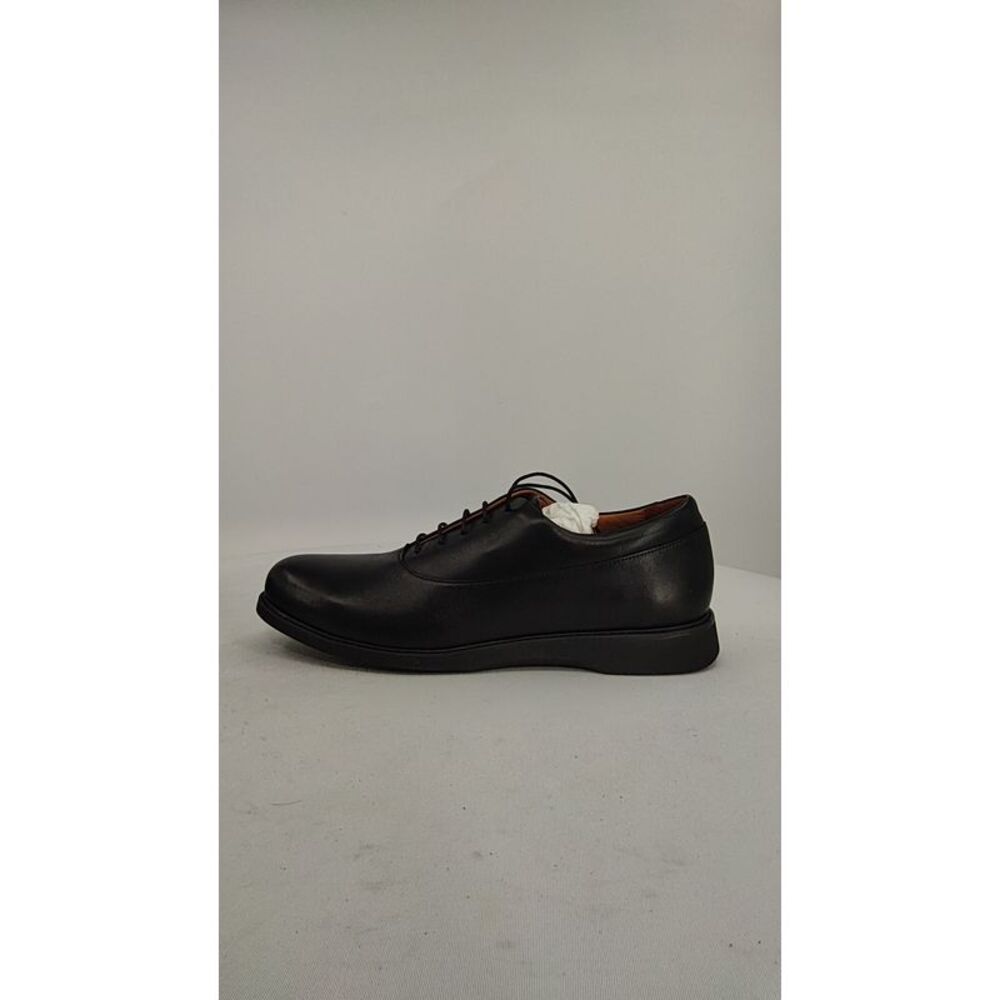 Quince Men Hybrid Crafted Leather Oxford Black Shoes 10.5